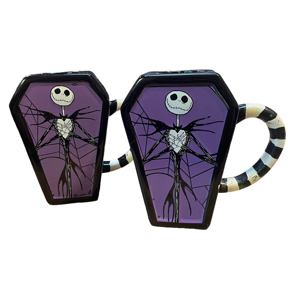 NWOT DISNEY NIGHTMARE BEFORE CHRISTMAS COFFIN MUG - Picture 5 of 6